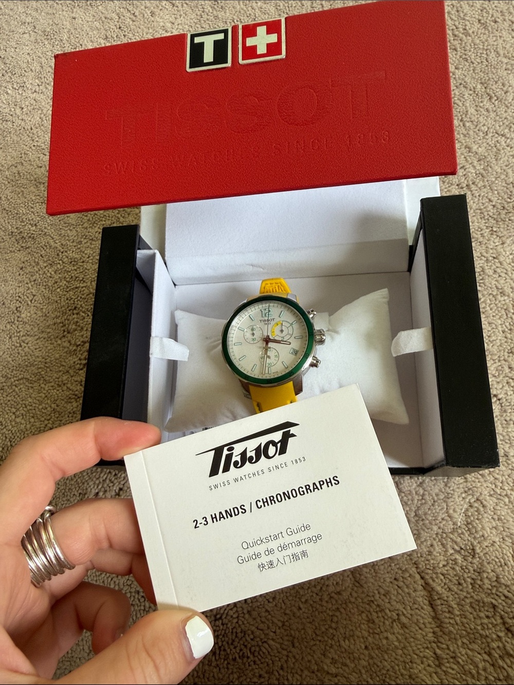 Tissot Quickster Football Chronograph T095.449.17.037.01 - Picture 6 of 8